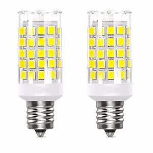 LED 電球 E12 口金直径12mm 可調光 セラミックス 豆電球 全方向 6000K 昼光色 電球40Ｗ形相当 広配光タイプ 4W AC 110V 全光束400lm (2個