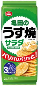 Kameda 亀田製菓 亀田のうす焼サラダ 80g×12袋