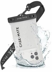 【Case-Mate】 IP68 (防塵防水規格最高等級) スマホ 防水ポーチ 1個 ノーマルサイズ 〔最大 6.7 インチ スマートフォン対応〕 i Phone防