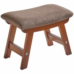 Aibiju 木製スツール おしゃれ 椅子 足置き台 デスク下 天然木 低い フットスツール ソファスツール 腰掛け 40x25x29cm 玄関 踏み台 高反