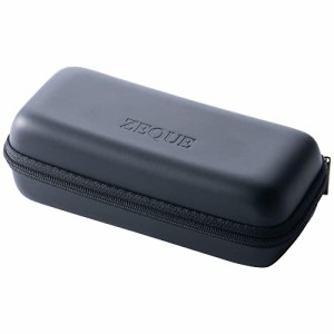 Zeque(ゼクー) サングラスケース ファスナー式 Sunglasses Case AS-039 ブラック