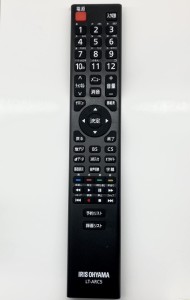 lRISOHYAMAアイリスオーヤマ 液晶テレビ専用リモコンLT-ACe品番994949 並行輸入品