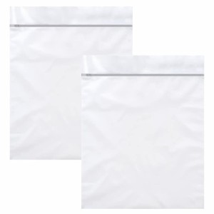 GTMAIL 洗濯ネット 特大 90×110cm 2枚セット 毛布/布団/カーテン/寝具 大物用 洗濯ネット 角型 型崩れ防止 毛玉立ち防止 ランドリーネッ