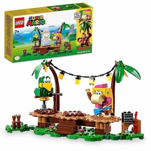 レゴ(LEGO) スーパーマリオ ディクシーコング の ジャングルライブ 71421 おもちゃ ブロック プレゼント 冒険 男の子 女の子 7歳 ~