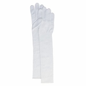 おたふく手袋 綿手袋 ハンドガード ロング綿100％ 日本製 ＃579 Mサイズ 1双入り