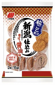 三幸製菓 新潟仕込み 醤油味 30枚×12袋