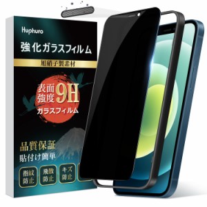 i Phone 12 mini ガラスフィルム i Phone 12 mini プライバシー保護フィルム 旭硝子製素材 硬度9H i Phone12 mini 覗き見防止フィルム【