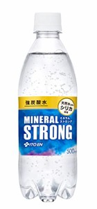 伊藤園 強炭酸水 ミネラル ストロング 500ml×24本 シリカ含有