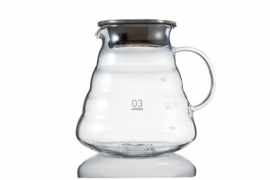 HARIO (ハリオ) V60 レンジサーバー コーヒードリップ 800ml クリア XGSR-80-TB