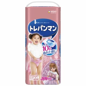 【トレーニング専用パンツ ビッグサイズ】トレパンマン 女の子 オムツ(12~22kg)30枚