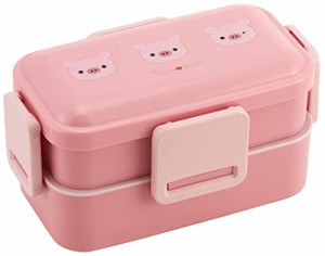 スケーター (skater) 弁当箱 Pompon’s ブタ 600ml 抗菌 ふんわり盛れる ドー