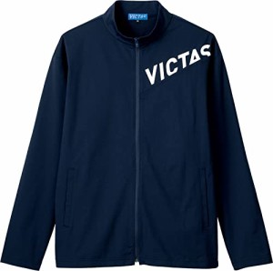 ヴィクタス(VICTAS) 卓球 トレーニングウェア ジャージ V-NJJ307 男女兼用 ネイビー(6000) 3XL 542301