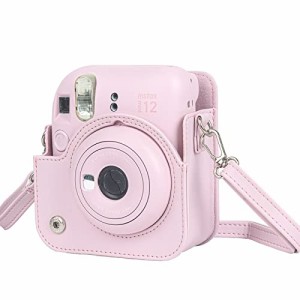 チェキケース ？instax mini 12用 カメラケース mini12 チェキ カバー Fujifilm チェキ ケース 新モデル 全面保護 傷つけ防止 携帯便利 