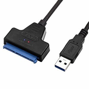 SATA to USB 変換 SSD HDD - YOKELLMUX SATA USB 変換ケーブル SSD USB 変換ケーブル 2.5 インチ 対応 内蔵HDD 外付け化 最大6Gbps 高速