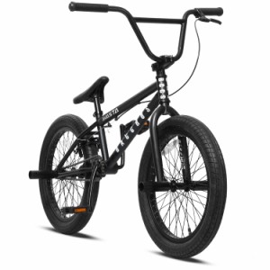 AVASTA BacchusBMX 自転車 20インチ フリースタイルBMXバイク スチール製ペグ付属 初心者に最適 高炭素鋼フレーム 後U字型リアブレーキ 