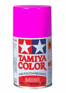 タミヤ(TAMIYA) ポリカーボネートスプレー PS-29 蛍光ピンク 模型用塗料 86029