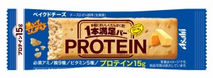 アサヒグループ食品 1本満足バー プロテインベイクドチーズ 1本×9個