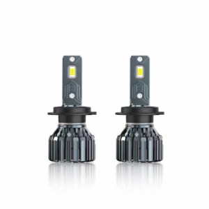 h7 led H7 LEDヘッドライト 車用バルブ 新車検対応 H7 車用LEDバルブ H7 超高輝度12600LM6200K 4倍明るさ 42W 12V/24V （ハイブリッド車