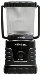 GENTOS(ジェントス) LED ランタン 【明るさ420ルーメン/実用点灯34時間/耐塵/防滴】 単1形電池3本(別売り)使用 エクスプローラー EX-X777