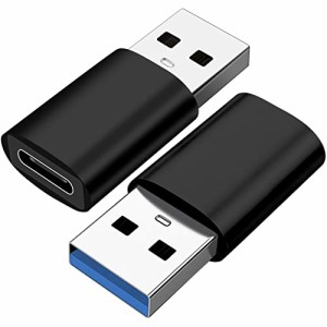 【Seninhi 】タイプC USB 変換アダプタ 超小型 Type-C メス to USB-A オス typec usb3.0 変換アダプター 2個セット【 対応 i Phone se 11