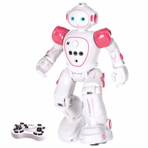 ロボットおもちゃ スマートロボット 子供向け 多機能 充電式 - iKing aiロボット子供向け プログラミングロボット 動くおもちゃ 音楽デモ