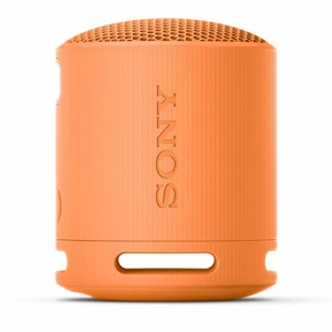 ソニー(SONY) ワイヤレススピーカー SRS-XB100:クリアな と重低音再生/防水・防塵対応 IP67/ロングバッテリー内蔵 約16時間/ハンズフリー