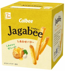 カルビー Ｊａｇａｂｅｅ しあわせバタ〜 75g×12箱 ジャガビー おやつ 間食 小分けパック