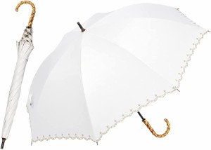 日傘 傘 レディース 長傘 ＵＶカット 100 遮光 遮熱 超軽量 かわいい UPF50+ 日傘兼用雨傘 210T高密度 撥水加工 グラスファイバー 紫外線