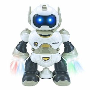 電動ロボット ダンス ロボット 子供 おもちゃ 男の子 知育おもちゃ 動く おもちゃ 多機能 面白い 歩く 音楽 360°回転 ミュージカル ライ