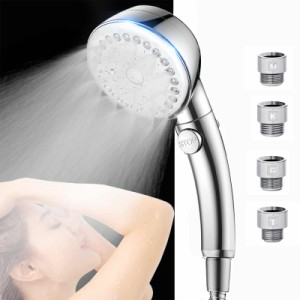 シャワーヘッド マイクロナノバブル 80%節水シャワーヘッド 高水圧 人気ランキング 水圧強い 美肌 保湿 バブルヘッド 3つの出水モード 加