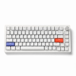 DrunkDeer A75 ラピッドトリガー キーボード メカニカル TKL ゲーミング 磁気スイッチ RGB 有線 USB コンパクト 82キー ノブ付き ゴース