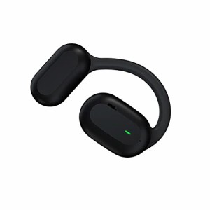 ワイヤレスイヤホン 片耳 Bluetooth 5.2 耳掛け式 耳を塞がないイヤホン ブルートゥ ース 耳に入れない ハンズフリー通話 マイク内蔵 耳