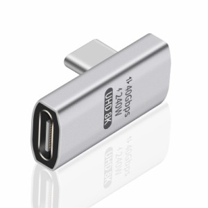 [送料無料]Duttek USB C変換アダプタ l字, USB-C 変換 アダプタ、240W PD