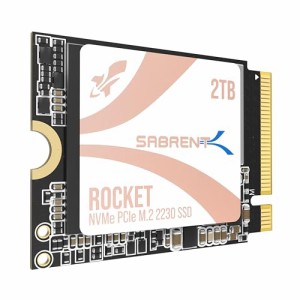 SABRENT Q4 2230 M.2 NVMe Gen 4 2TB 内蔵SSD 5000MB/s 読み取り PCIe 4.0 X4 M2 ソリッドステートドライブ Steamデッキ ASUS ROG Ally M