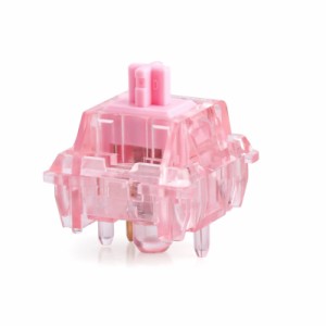 《送料無料》EPOMAKER Dawn Pink 38gf リニア メカニカル キーボードスイッチ 