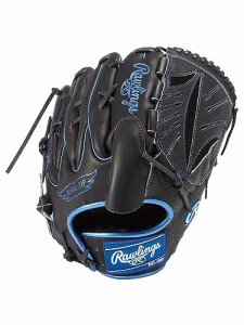 ローリングス(Rawlings) 野球用 大人用 軟式用 HOH? METALLIC 投手用 サイズ11.75 GR3FHMA15W ブラック/ロイヤルブルー ※右投げ用