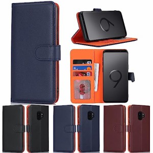 Eastwave サムスン ギャラクシー S9 ケース 本革 牛革 手帳型 Samsung Galaxy S9 手帳型 ケース galaxys9 財布型 カバー Case 財布型 本