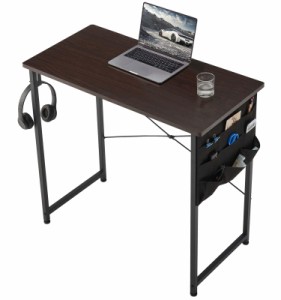 Somdot 机 デスク パソコンデスク pcデスク つくえ シンプルワークデスク 幅80cm×奥行40cm×高さ74cm desk 勉強机 学習机 収納袋付き 組