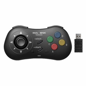 8Bitdo NEOGEO Windows、Android、NEOGEO mini用ワイヤレスコントロー ラ、クラシッククリック式ジョイスティック付き - SNK公式ライセン