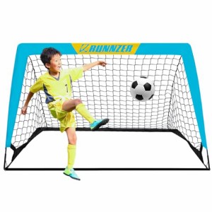 L RUNNZER サッカーゴール 折りたたみ 子供用 、室内 屋外に適用可能なミニのサッカーごーる、 こども折り畳み、簡易ポータブルサッカー
