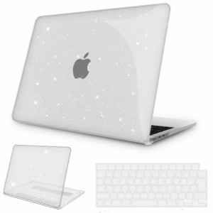 【キラキラ星 透明 特別版】MOTOJI MacBook Air 15インチ ケース カバー 2023年発売 M2チップ搭載 モデル A2941 マックブックエアー 15.3