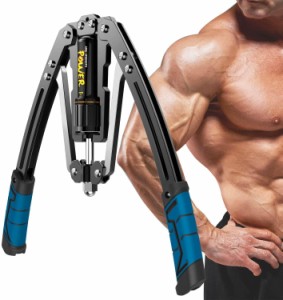 筋トレ アームバー 油圧式 エキスパンダー 10~200kg 調整可能 握力グリッパー 大胸筋トレーニング器具 アームレスリング器具 筋トレグッ