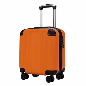 Bargiotti ABSスーツケース キャリーバッグ キャリーケース 大容量 超軽量 TSAロック ダブルキャスター 静音 旅行 ビジネス… (オレン