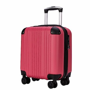 Bargiotti ABSスーツケース キャリーバッグ キャリーケース 大容量 超軽量 TSAロック ダブルキャスター 静音 旅行 ビジネス… (ラズベ