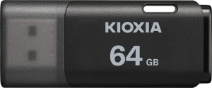 KIOXIA(キオクシア) 旧東芝メモリ USBフラッシュメモリ 64GB USB2.0 日本製 国内サポート正規品 KLU202A064GK