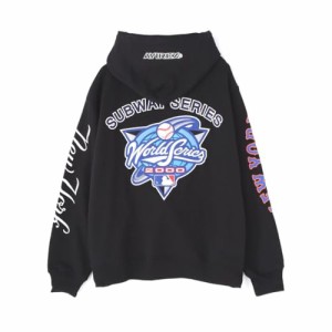 アヴィレックス パーカー MLB PARKA SUBWAYSERIES メンズ L 010 ブラック 783-3231011