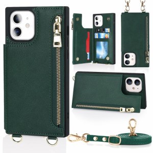 NODALA i Phone11 ケース 手帳型 背面収納 ショルダー あいふぉん11 カバー アイフォ11 ケース 財布型 いphone11 スマホケース 肩掛け 斜