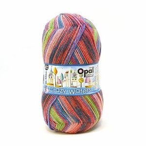 Opal オパール ソックヤーン 毛糸 『クレイジーウォーターズ 4ply 11312番色』