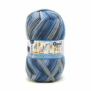 Opal オパール ソックヤーン 毛糸 『クレイジーウォーターズ 4ply 11314番色』