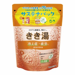 きき湯【薬用入浴剤】食塩炭酸湯 潮騒の香り 360g(約12回分) バスクリン 炭酸入浴剤